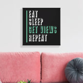 Wiederholung der Sleep-Ansichten - Inspiration Leinwanddruck (Insitu (Wohnzimmer))