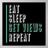 Wiederholung der Sleep-Ansichten - Inspiration Poster (Vorne)