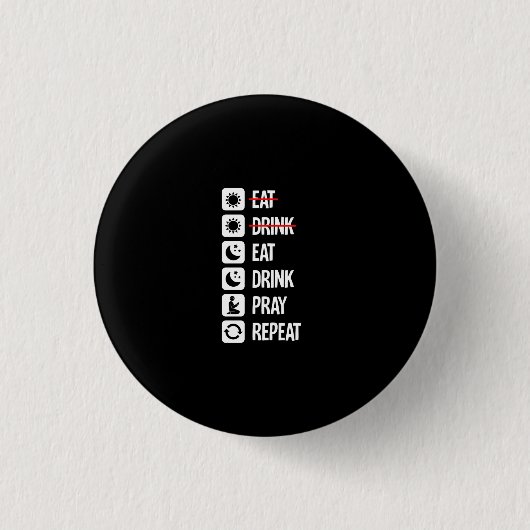 Wiederholung des Alkoholbetens - Ein-Modus Button (Vorderseite)