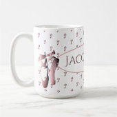 Wiederholung des Ballet Shoe Pink Kaffeetasse (Links)