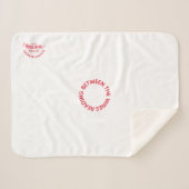 Wiederholung des Buchklub-Wappen Sherpadecke (Vorderseite (Horizontal))