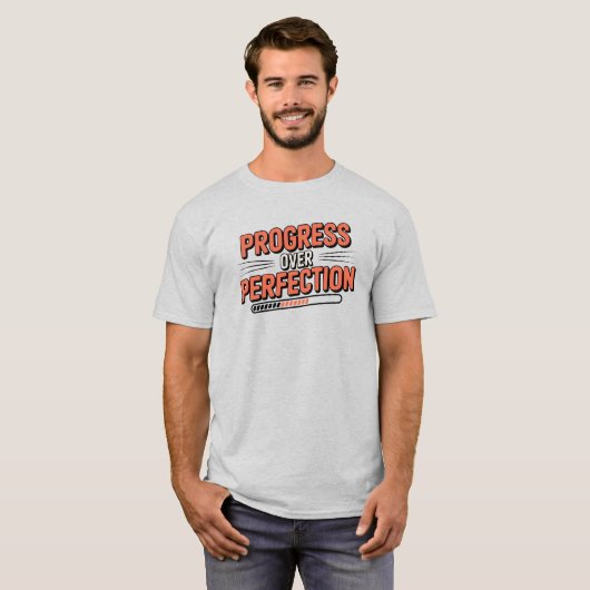 Wiederholung des Fortschritts über das Perfektioni T-Shirt (Vorne ganz)