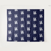 Wiederholung des Fotos für Navy-Booth-Backdrop für Wandteppich (Vorderseite (Horizontal))