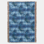 Wiederholung des gebogenen, blauen Hammerglas Decke (Vorderseite Vertikal)