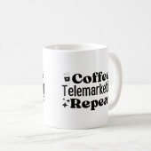 Wiederholung des Kaffeemarketing Kaffeetasse (VorderseiteRechts)