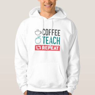 Wiederholung des Kaffeetablaufs Hoodie