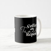 Wiederholung des Kaffeetablaufs Kaffeetasse (VorderseiteRechts)