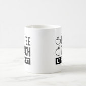 Wiederholung des Kaffeetablaufs Kaffeetasse (Mittel)