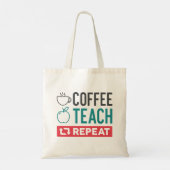 Wiederholung des Kaffeetablaufs Tragetasche (Rückseite)