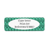 Wiederholung des Prägegrün-Ovalings (Vorne)