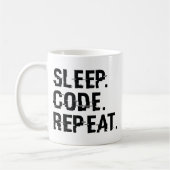 Wiederholung des Ruhecodes Kaffeetasse (Links)