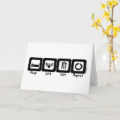 Wiederholung des Schlafanstiegs Karte (Gelbe Blume)