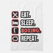 Wiederholung des Sleep Boxing Geschirrtuch (Vertikal)
