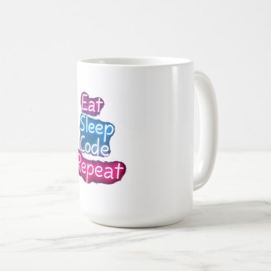 Wiederholung des Sleep-Codes Kaffeetasse (VorderseiteRechts)