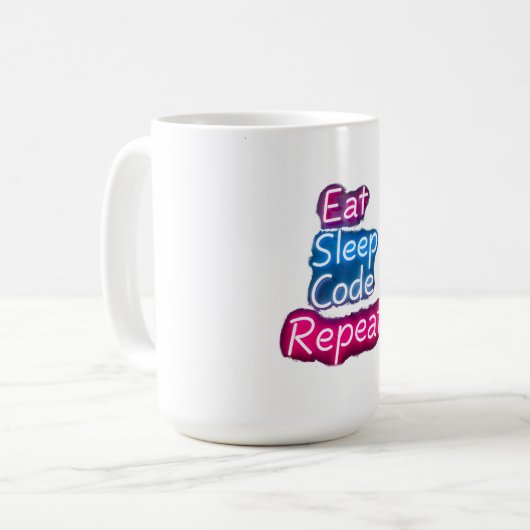 Wiederholung des Sleep-Codes Kaffeetasse (Vorderseite Links)