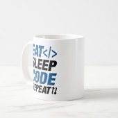 Wiederholung des Sleep-Codes Kaffeetasse (Vorderseite Links)