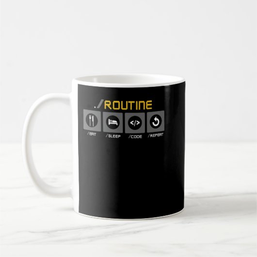 Wiederholung des Sleep-Codes Kaffeetasse (Links)