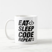 Wiederholung des Sleep-Codes Kaffeetasse (Links)