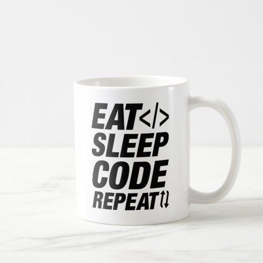 Wiederholung des Sleep-Codes Kaffeetasse (Rechts)