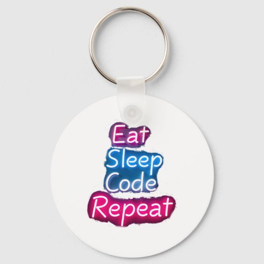 Wiederholung des Sleep-Codes Schlüsselanhänger (Vorderseite)