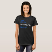 Wiederholung des Sleep-Codes T-Shirt (Vorne ganz)