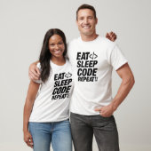 Wiederholung des Sleep-Codes T-Shirt (Unisex)