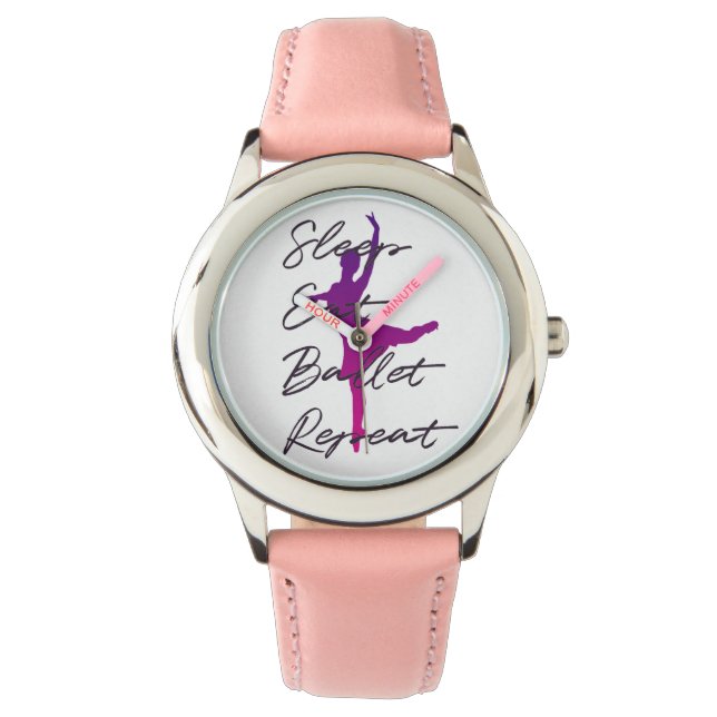 Wiederholung des Sleep Eat Ballet Watch - Dance Lo Armbanduhr (Vorderseite)