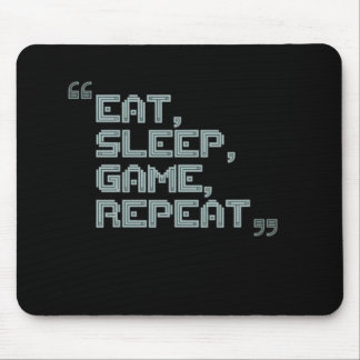 Wiederholung des Sleep Game - Gamer Mouse Pad Mousepad