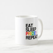 Wiederholung des Sleep Pride Kaffeetasse (VorderseiteRechts)