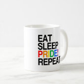 Wiederholung des Sleep Pride Kaffeetasse (VorderseiteRechts)