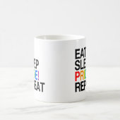 Wiederholung des Sleep Pride Kaffeetasse (Mittel)