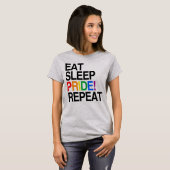 Wiederholung des Sleep Pride T-Shirt (Vorne ganz)