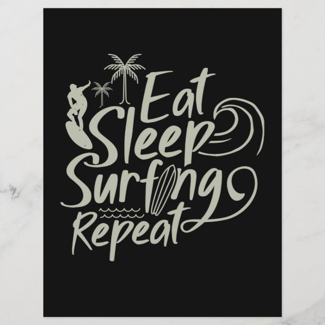 Wiederholung des Sleep Surfens (Vorderseite)