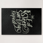 Wiederholung des Sleep Surfens Puzzle (Horizontal)