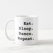 Wiederholung des Sleep-Tanzes Kaffeetasse (Links)
