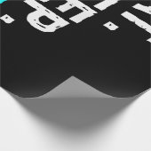 Wiederholung des Sleep Theaters essen Geschenkpapier (Ecke)