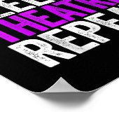 Wiederholung des Sleep Theaters essen Poster (Ecke)
