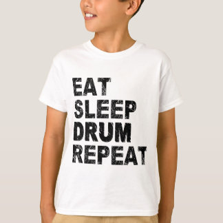 Wiederholung des Sleep-Trommeles T-Shirt