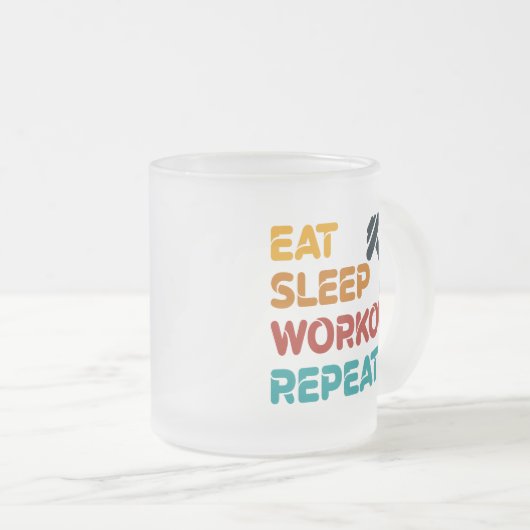 Wiederholung des Sleep Workout Mattglastasse (VorderseiteRechts)