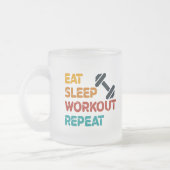 Wiederholung des Sleep Workout Mattglastasse (Links)