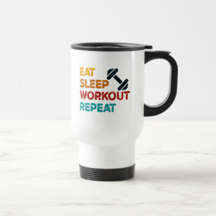 Wiederholung des Sleep Workout Reisebecher