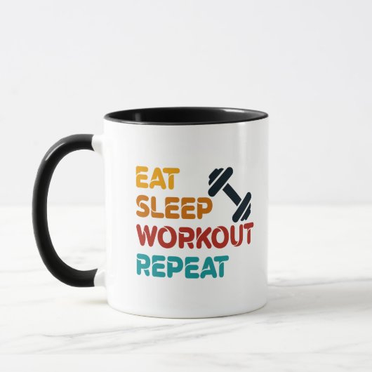 Wiederholung des Sleep Workout Tasse (Links)