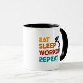Wiederholung des Sleep Workout Tasse (VorderseiteRechts)