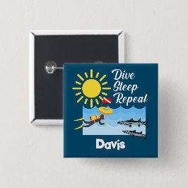 Wiederholung des Tauchgangs - Schaltfläche Platz Button