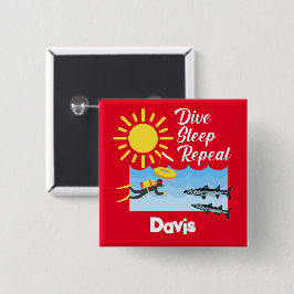 Wiederholung des Tauchgangs - Schaltfläche Platz Button