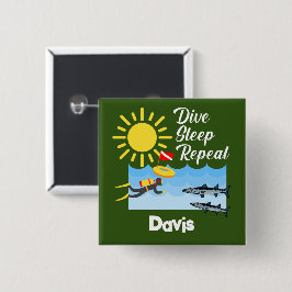 Wiederholung des Tauchgangs - Schaltfläche Platz Button