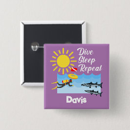 Wiederholung des Tauchgangs - Schaltfläche Platz Button