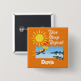Wiederholung des Tauchgangs - Schaltfläche Platz Button