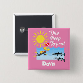 Wiederholung des Tauchgangs - Schaltfläche Platz Button