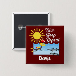 Wiederholung des Tauchgangs - Schaltfläche Platz Button